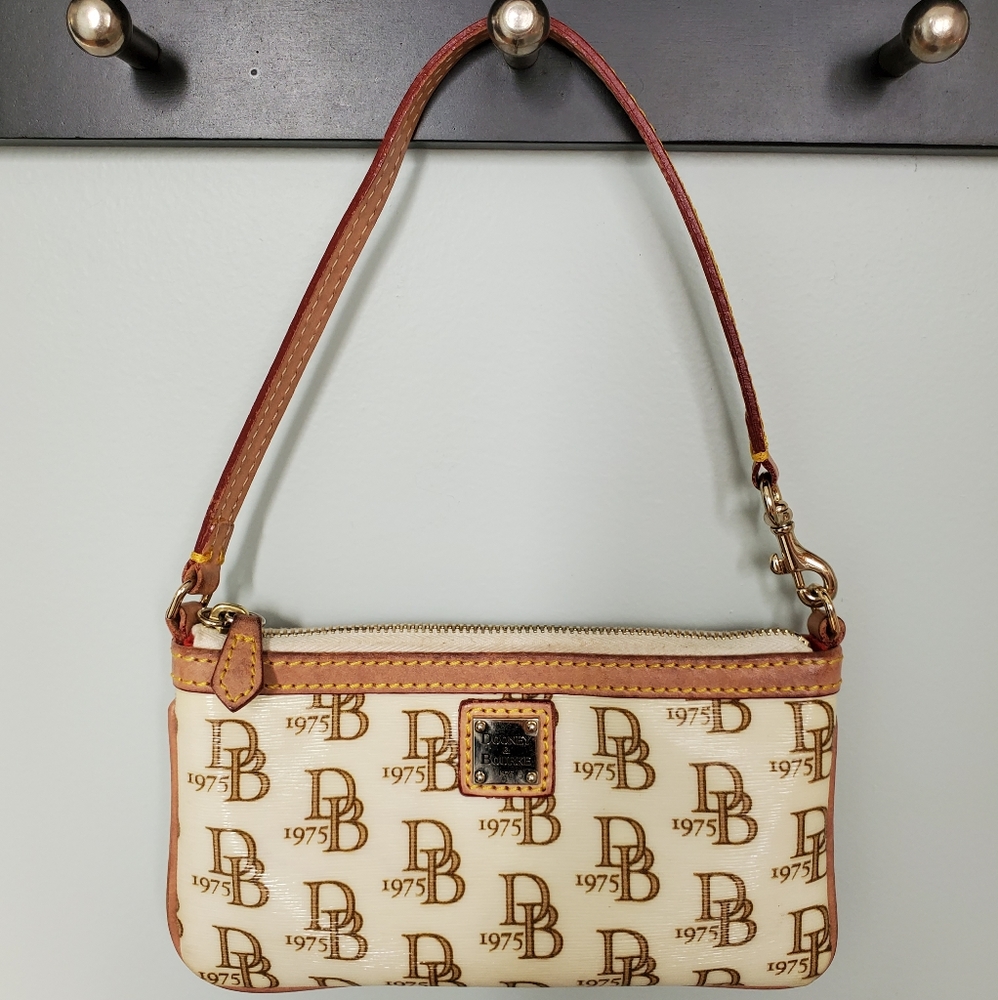 Dooney and Bourke 1975 Signature Wristlet
